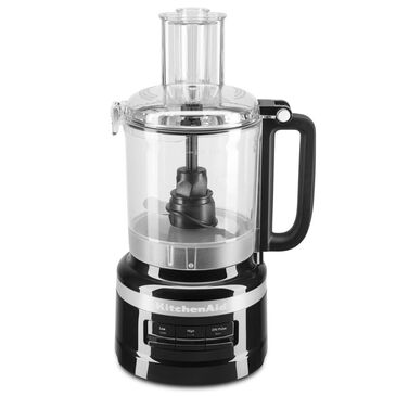 KitchenAid 7 Cup Food Processor in Onyx Black, , large