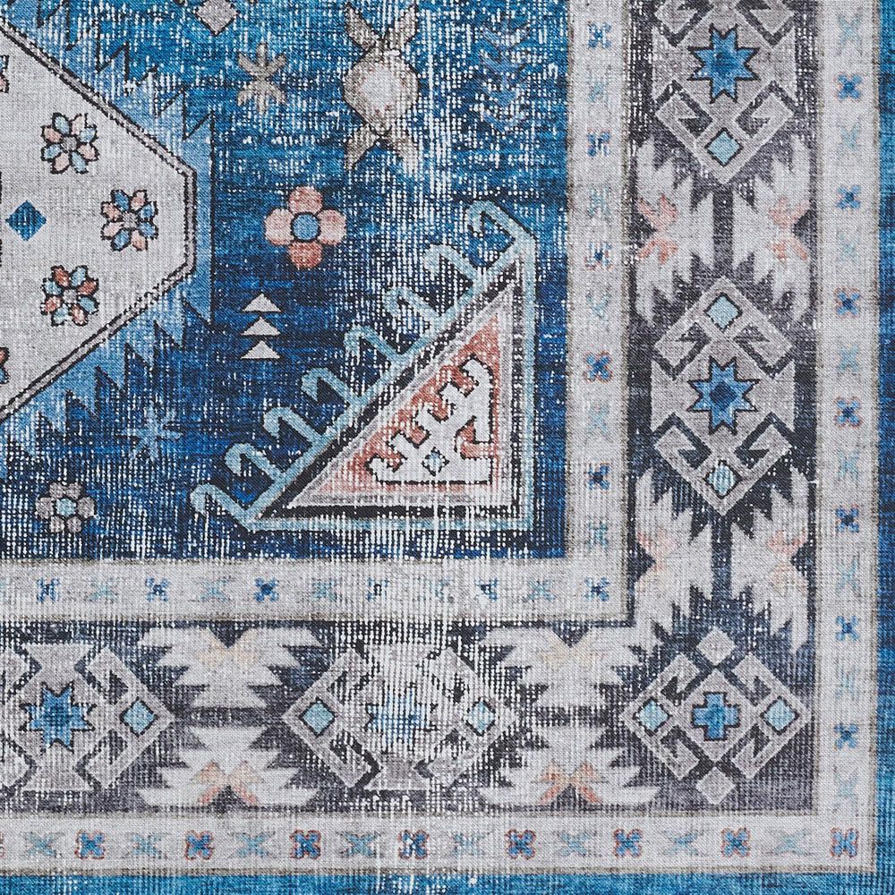 Novogratz Doheny Lloyd 3&#39; x 5&#39; Blue Area Rug, , large