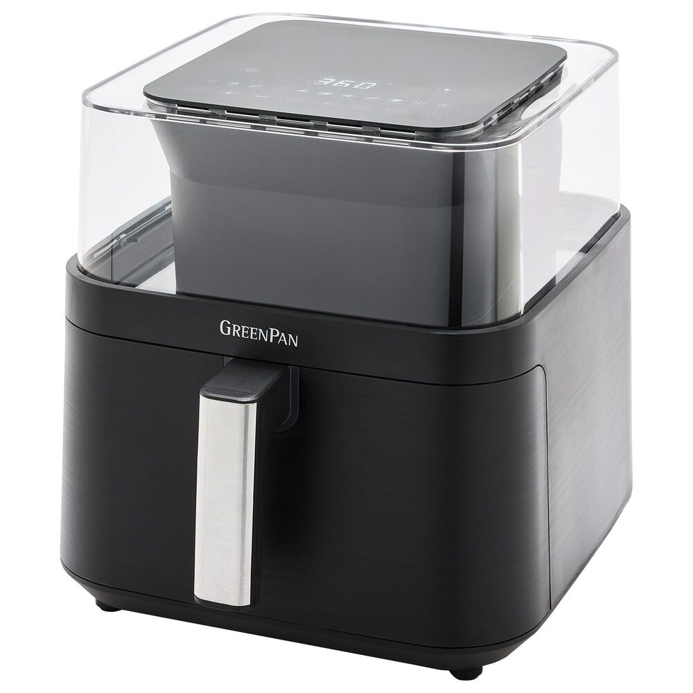 Green Pan Bistro 7 Qt. Clear View Air Fryer in Black, , large