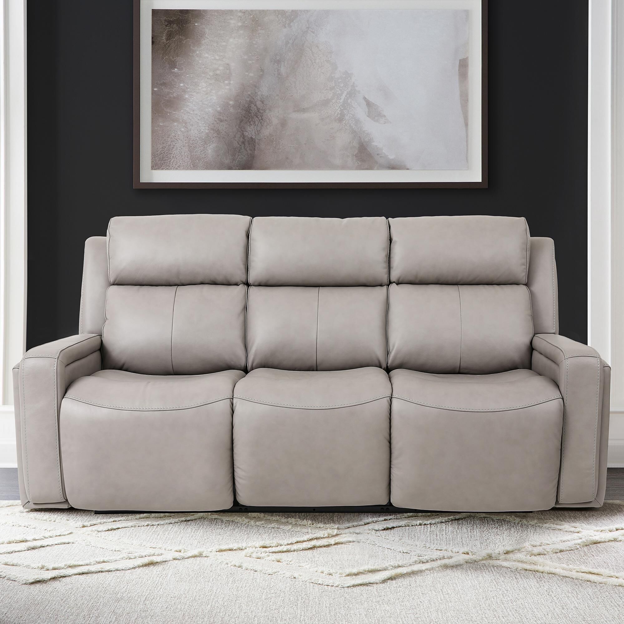 Long reclining top couch