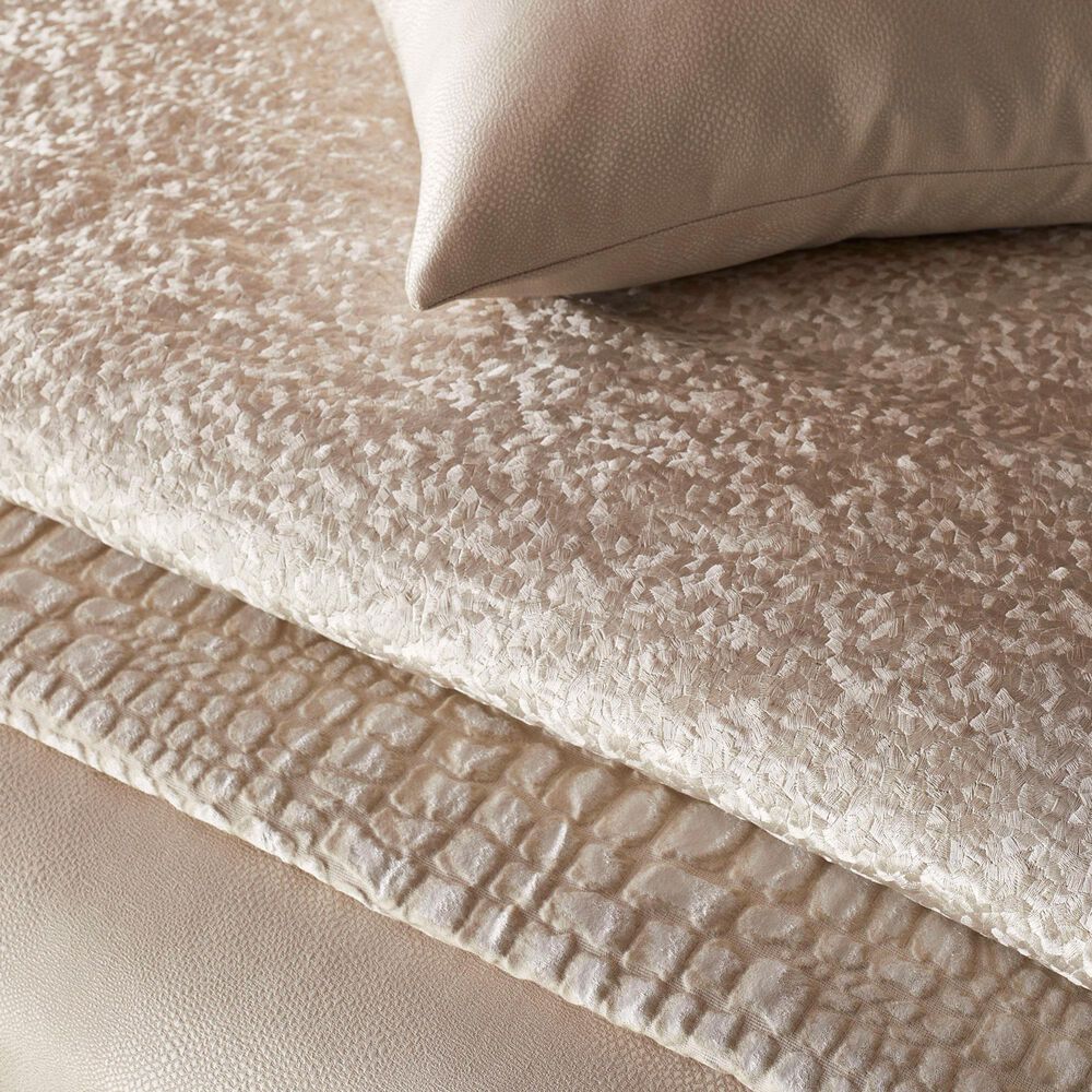 Ann Gish Diamond Dust 96" x 50" Throw in Pearl, , large