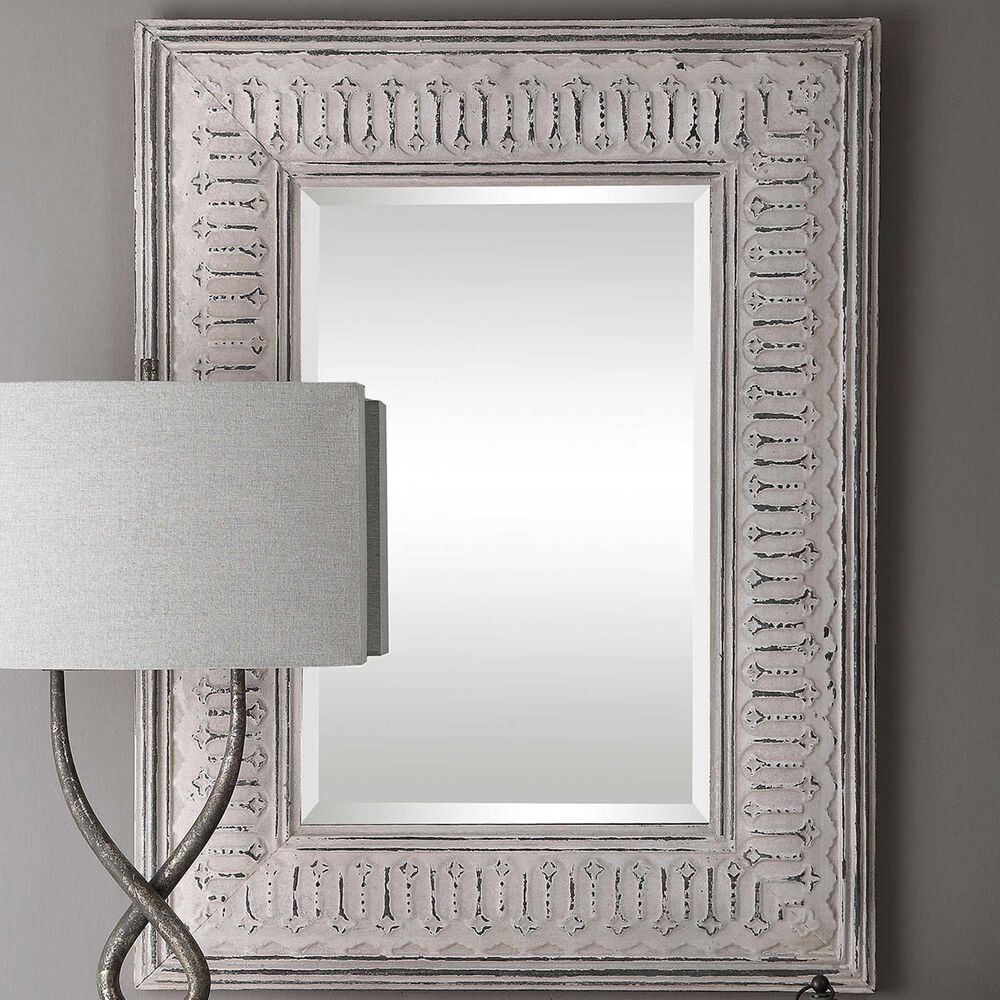 Uttermost Argenton Rectangle Mirror, , large