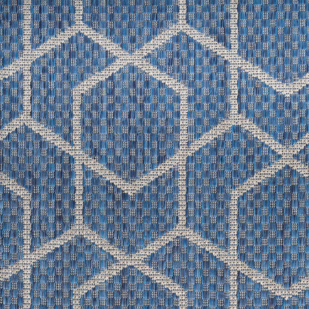 Nourison Horizon HOZ01 Denim 10&#39; x 14&#39; Indoor/Outdoor Area Rug, , large