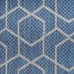 Nourison Horizon HOZ01 Denim 10" x 14" Indoor/Outdoor Area Rug, , large