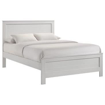 Mayberry Hill Sami Full Panel Bed in White, , large
