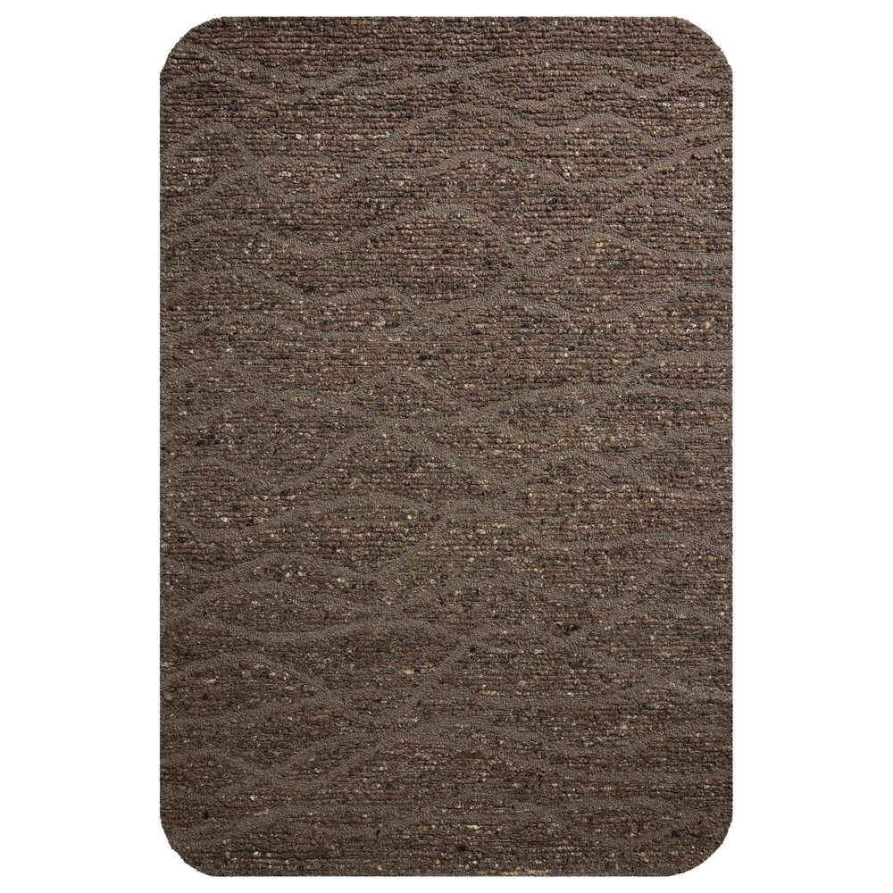 Loloi Otis Bark and Brown 8"6" x 11"6" Area Rug, , large