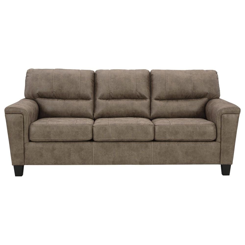 Ashley Navi Stationary Sofa in Fossil, , large