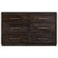 Fallridge Mezquite 6 Drawer Dresser Only in Black, , large