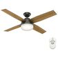 Hunter Dempsey 52" Ceiling Fan with Lights in Noble Bronze, , large