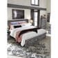 Ashley Baystorm 4-Piece King Bedroom Set in Gray, , large
