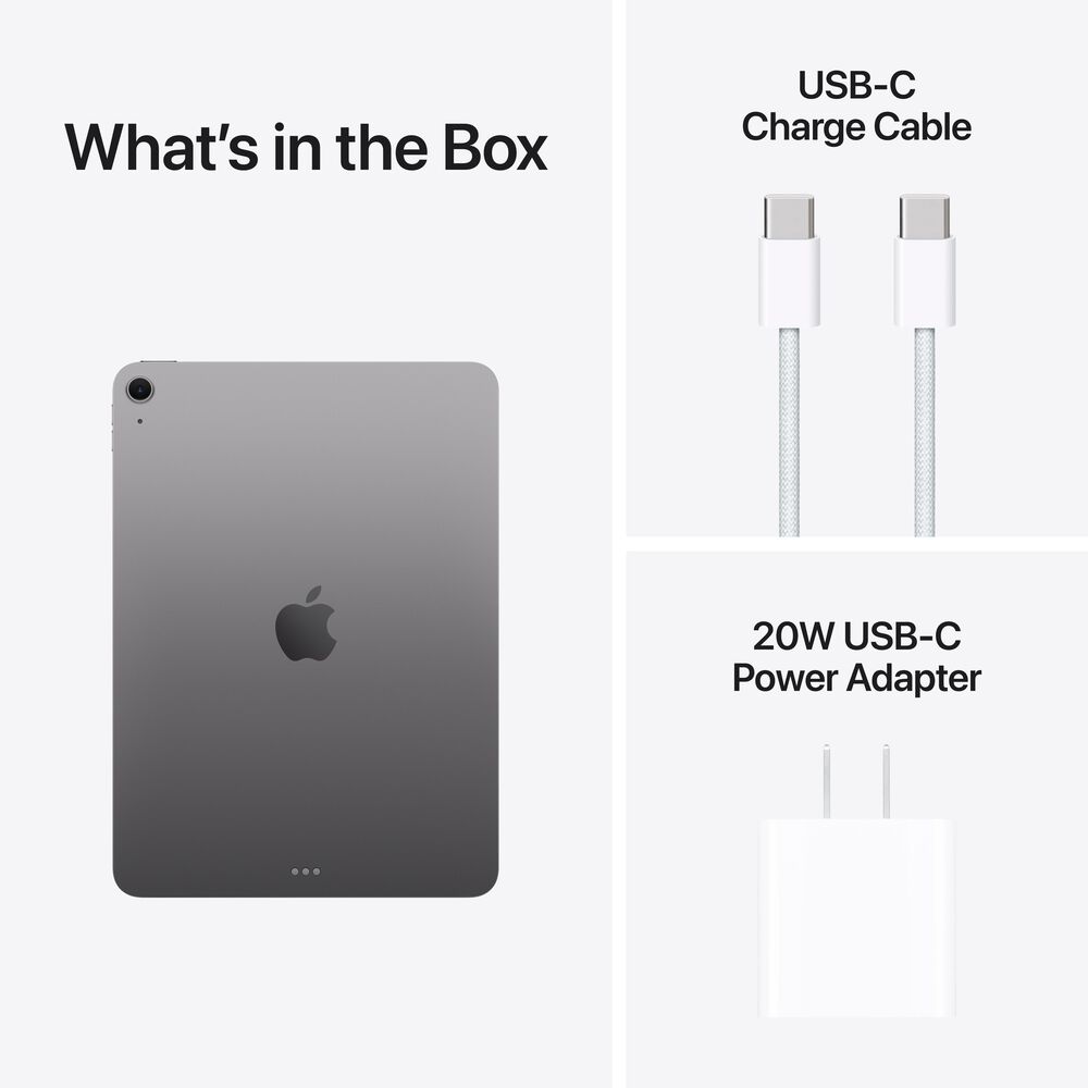 Apple 11-Inch iPad Air M3 Chip Wi-Fi 256GB in Space Gray &#40;Latest Model&#41;, , large