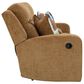 Ashley Kanlow Manual Reclining Loveseat in Honey, , large