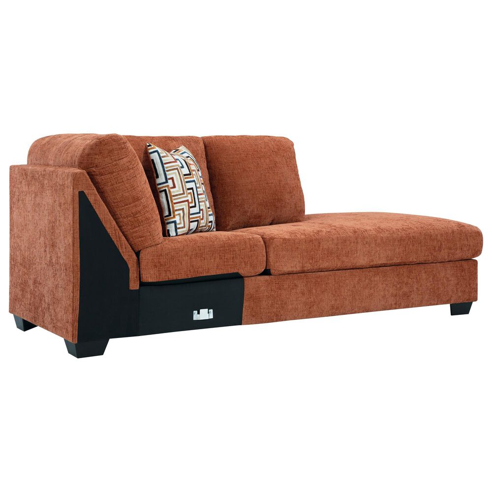 Ashley Aviemore 2-Piece Sectional with Right-Facing Chaise in Spice, , large