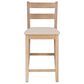 Linon Home Decor Torino Soho Counter Stool in Grey Wash, , large