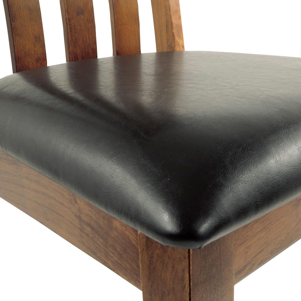 Ashley Ralene Dining Upholstered Side Chair in Medium Brown, , large