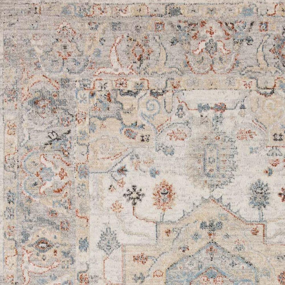 Loloi II Odette 9&#39;2&quot; Round Ivory and Multicolor Area Rug, , large