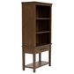 Wycliff Bay Calhoun 2-Piece Writing Desk and Bookcase Set in Whiskey Oak, , large