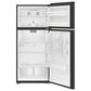 Whirlpool 16.3 Cu. Ft. Wide Top-Freezer Refrigerator with Flexi-Slide Bin in Black, , large