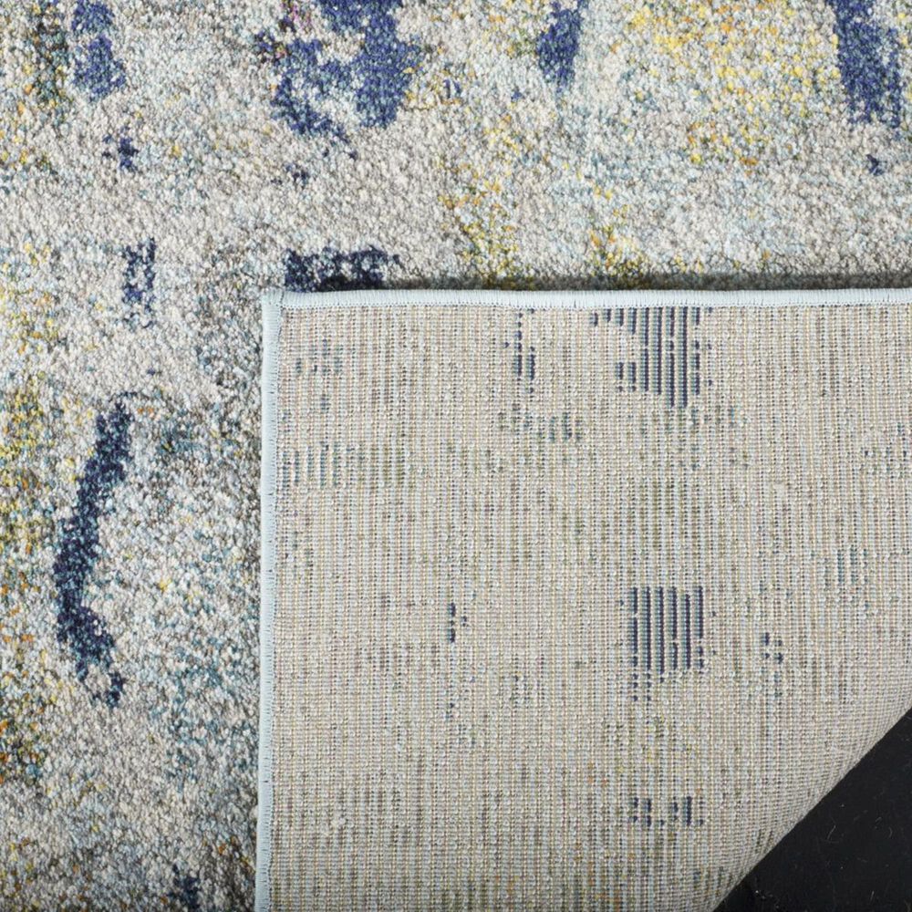 Safavieh Monaco MNC259M 5&#39;1&quot; x 7&#39;7&quot; Blue and Grey Area Rug, , large