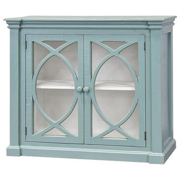 Rustic Imports Lanier 42" Accent Cabinet in Beach Blue, , large