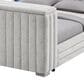 Global Furniture USA Elias King Bed with Speaker, TV lift, and Fireplace, , large