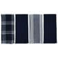 Willow & Hem Nantucket Kitchen Towel in Navy (Set of 4), , large