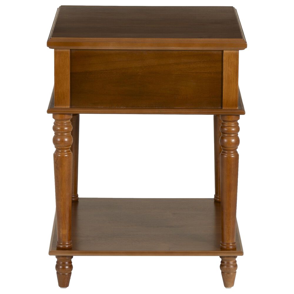 Linon Home Decor Mcghie Side Table in Hazelnut, , large