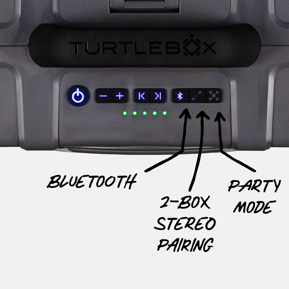 Turtlebox Audio Grande Outdoor Speaker in Gray, , large