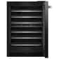 JennAir NOIR 24" Right Swing Built-In Under Counter Wine Cellar in Black, , large