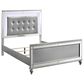 New Heritage Design Valentino Queen Bed in Silver, , large