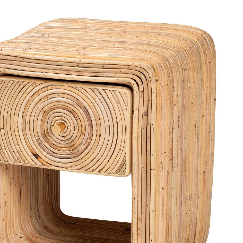 Baxton Studio Rosina 1-Drawer Nightstand in Natural, , large