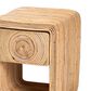 Baxton Studio Rosina 1-Drawer Nightstand in Natural, , large