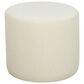 Lifestyle Solutions Garrett Round Ottoman in Snow, , large