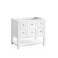 James Martin Vanities Breckenridge 36" Single Bathroom Vanity in Bright White, , large