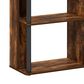 HOMLUX 58" TV Stand in Amber Pine and Black, , large
