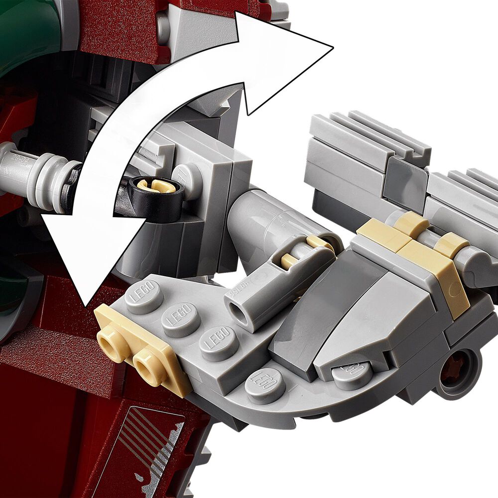 LEGO Star Wars Boba Fetts Starship Building Set, , large