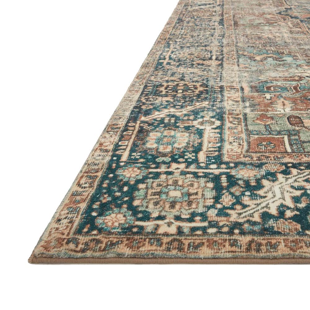 Loloi II Margot 8&#39;6&quot; x 11&#39;6&quot; Terracotta and Lagoon Area Rug, , large