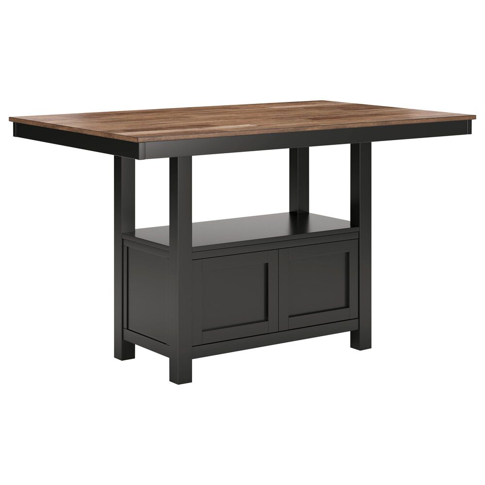 Ashley Wildenauer Counter Height Dining Table and 6 Counter Stools, , large