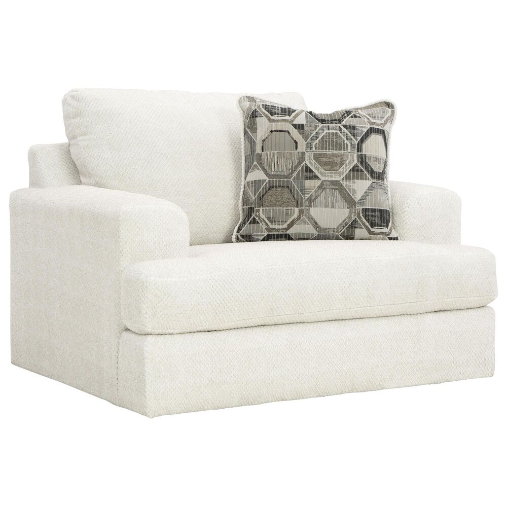 Ashley Karinne Oversized Accent Chair in Linen, , large