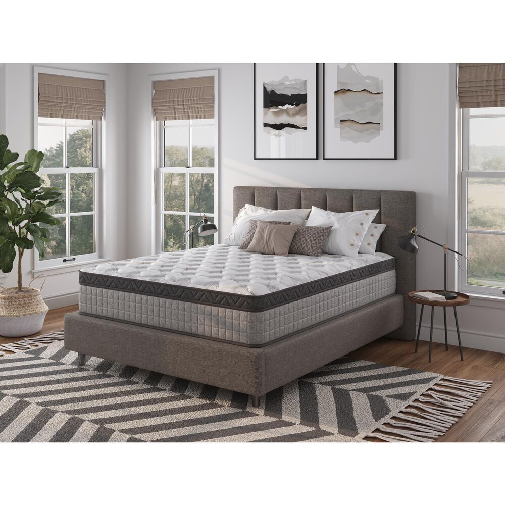 Hearth and Haven Sayre Sleep Diamond Medium Gel Memory Foam Innerspring Hybrid Twin Mattress, , large