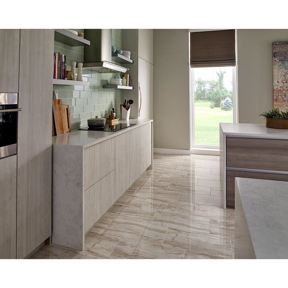 MS International Bernini Bianco 12&quot; x 24&quot; Matte Porcelain Tile, , large