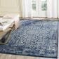 Safavieh Evoke EVK256A-3 3" x 5" Navy/Ivory Area Rug, , large