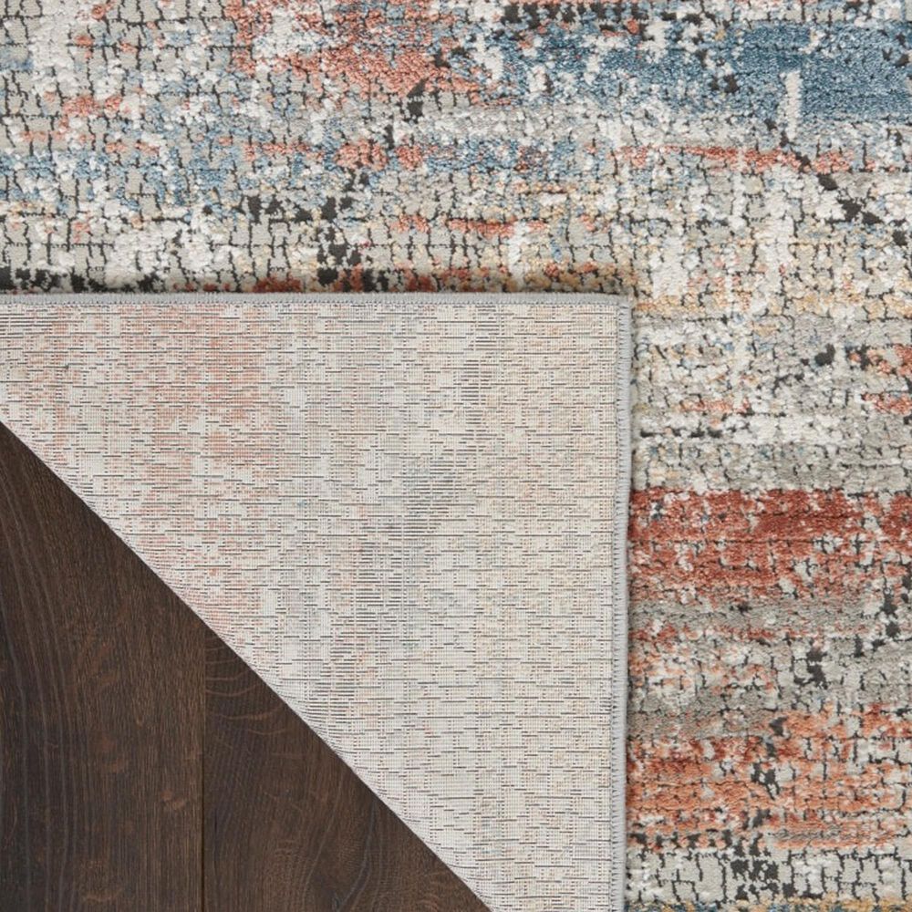 Nourison Rustic Textures Multicolor 6&#39; x 9&#39; Area Rug, , large