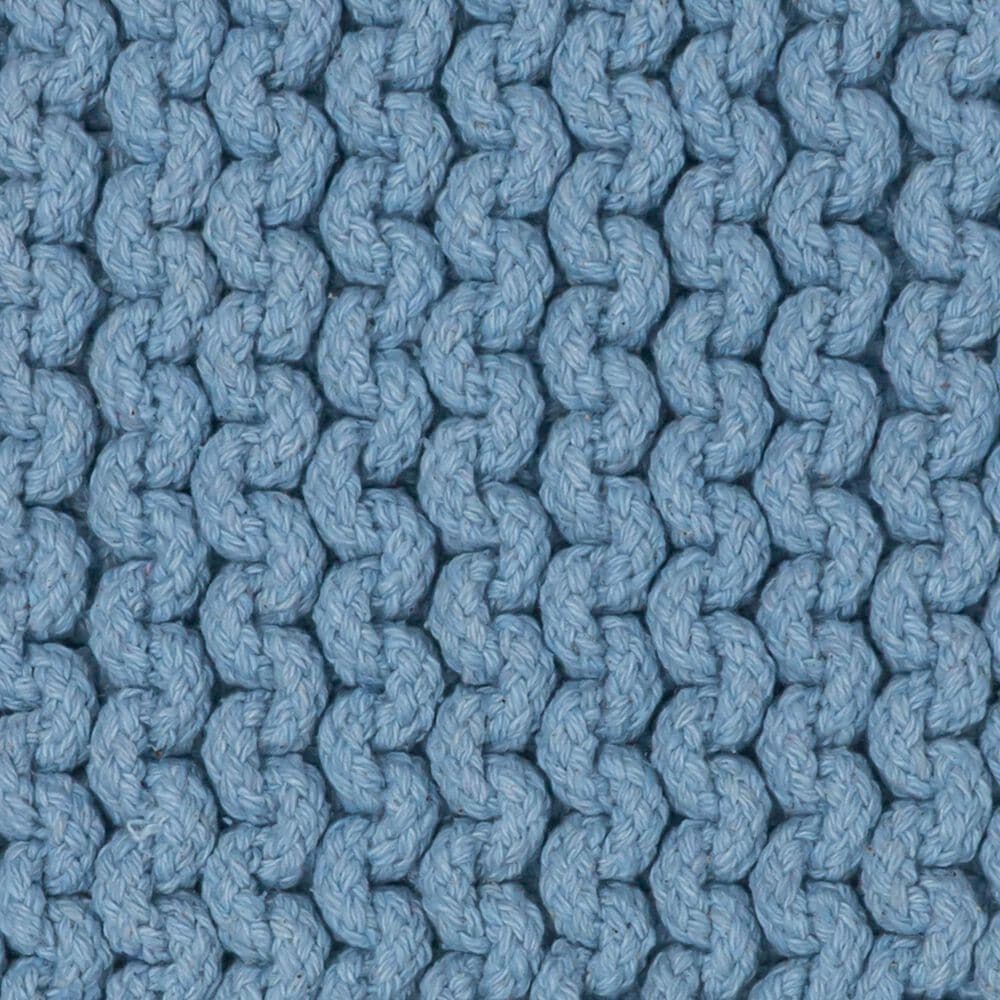 Boston International Knit Pot Holder in Dusty Blue, , large