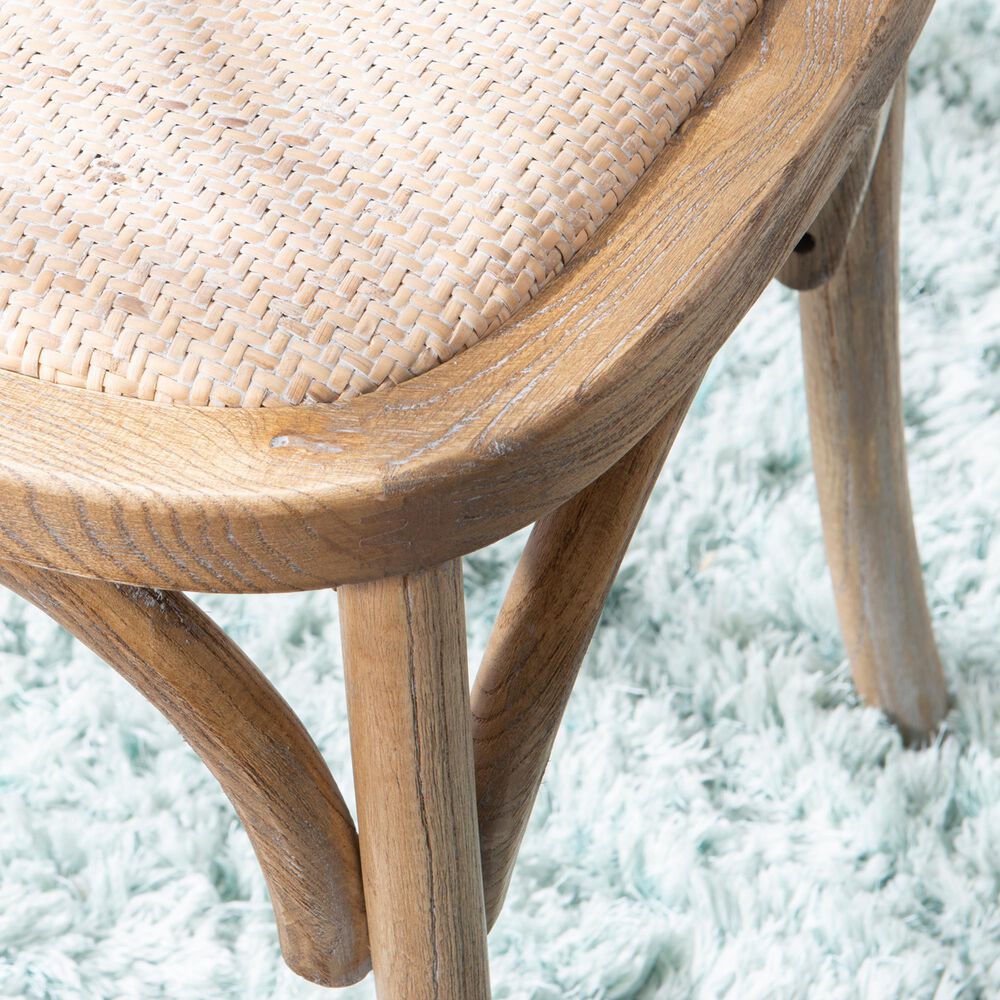 Linon Home Decor Helia Side Chair in Weathered Grey Wash (Set of 2), , large