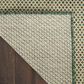 Nourison Courtyard Green 10" x 14" Indoor/Outdoor Area Rug, , large