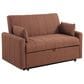 Coaster Portland Stationary Sofa Sleeper in Copper, , large