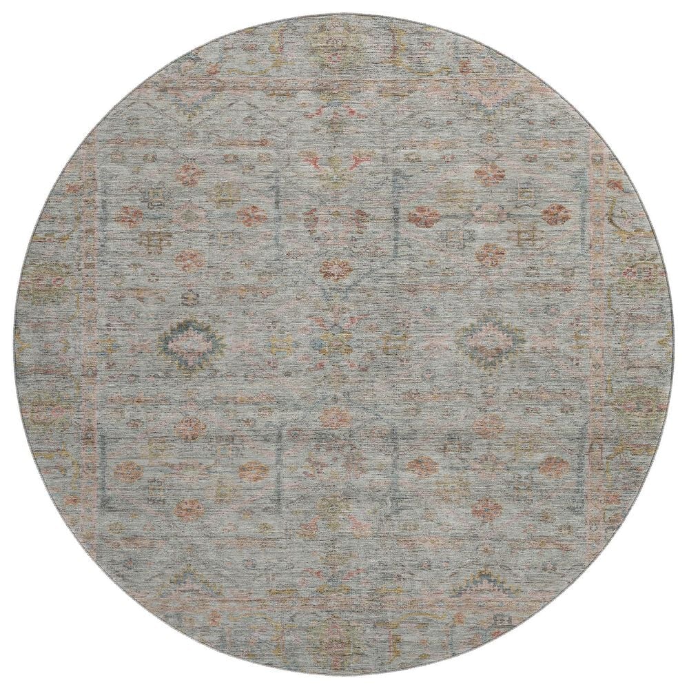 Dalyn Rug Company Ravenna RN5 8" Round Taupe Area Rug, , large