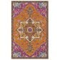 Momeni Ibiza IBI-02 5" x 8" Orange Area Rug, , large