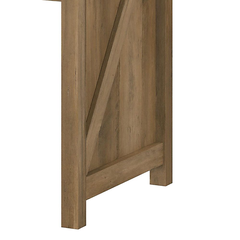 Bush Cottage Grove3 Piece Office Desk Set in Reclaimed Pine Nebraska